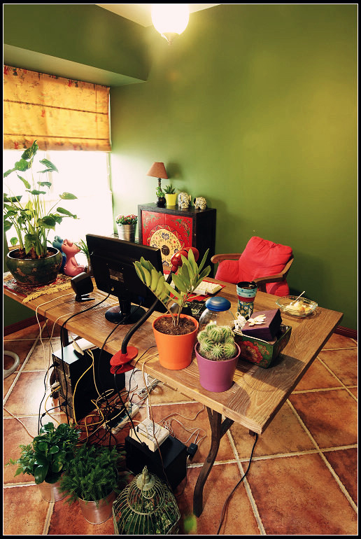 美色花園設(shè)計(jì)混搭風(fēng)格裝修效果