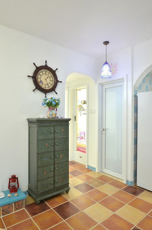 田園地中海混搭婚房 尤愛藍(lán)色小清新風(fēng)格裝修