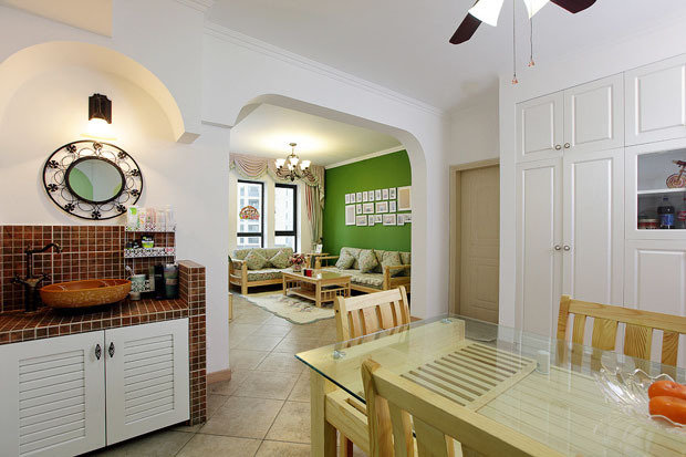 田園地中?；齑铒L格裝修