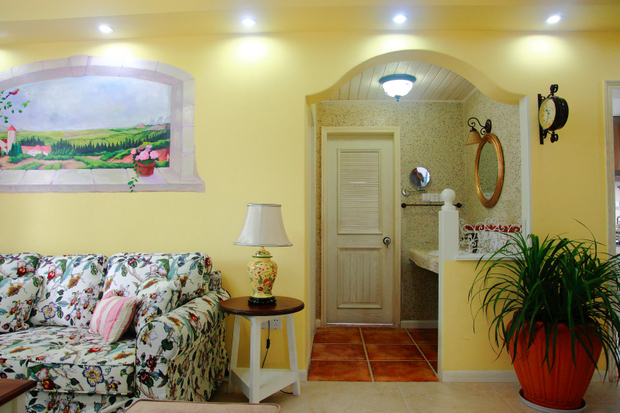 3室2廳簡(jiǎn)約田園美屋風(fēng)格裝修效果