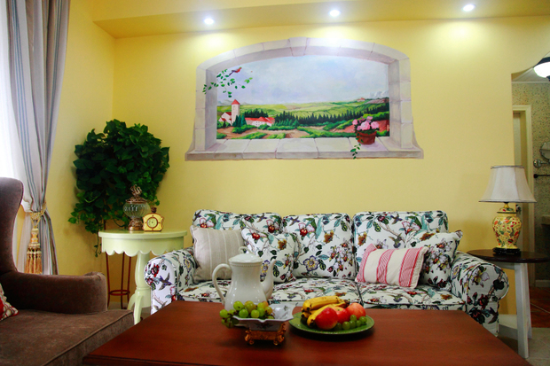 3室2廳簡(jiǎn)約田園美屋風(fēng)格裝修效果