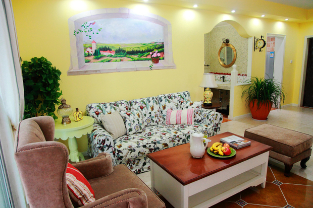 3室2廳簡(jiǎn)約田園美屋風(fēng)格裝修效果