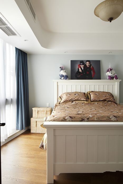 高貴特寫(xiě)地中海美式混搭三居室風(fēng)格裝修