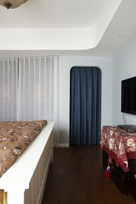 高貴特寫(xiě)地中海美式混搭三居室風(fēng)格裝修