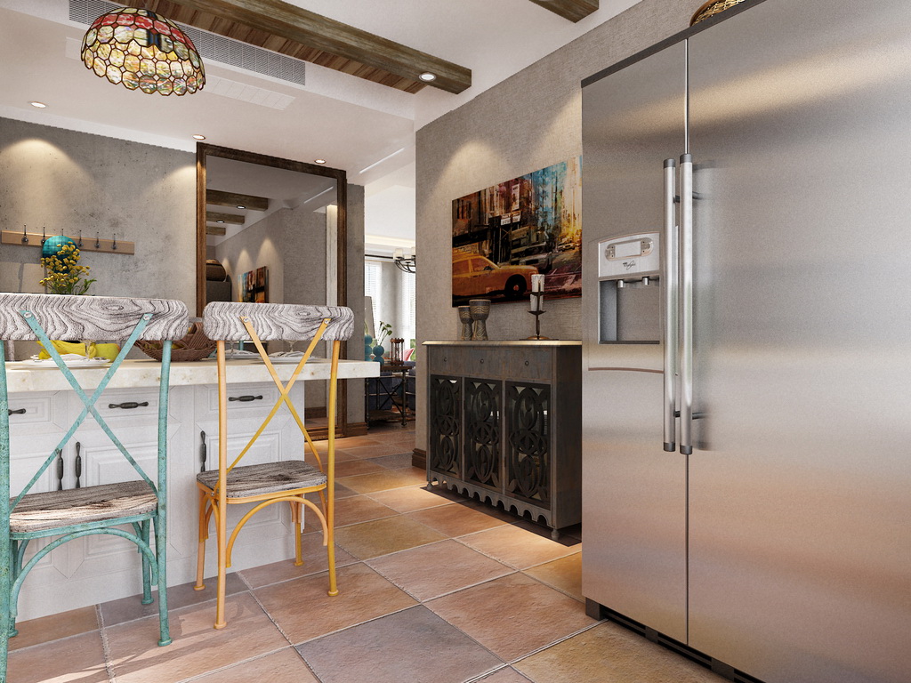 都市女性的美式鄉(xiāng)村風格裝修效果